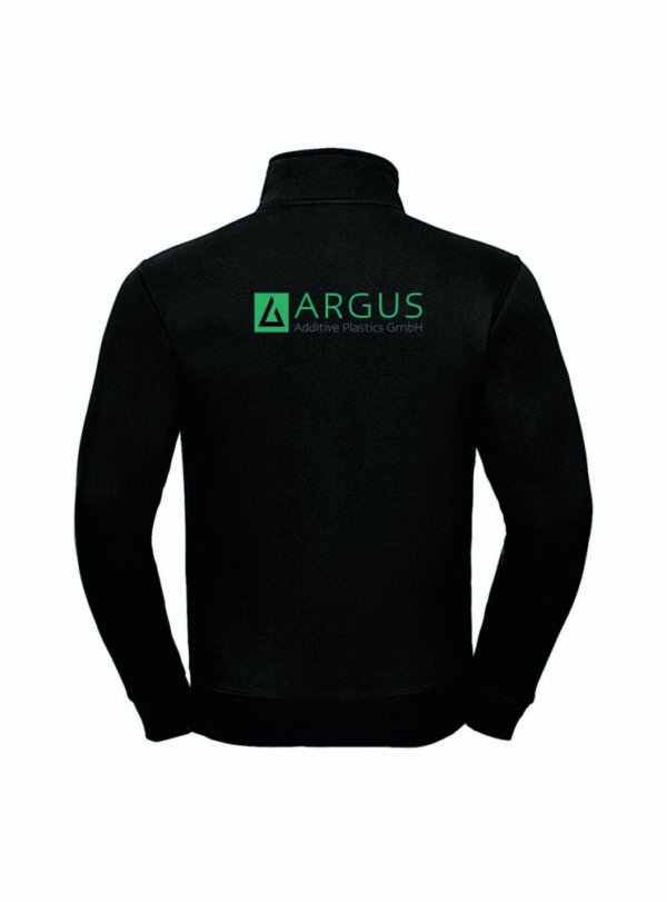 ARGUS Sweatjacke Herren, inkl. Direkteinstickung auf Brust und Rücken  – Bild 2