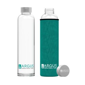 ARGUS Trinkflasche aus Glas #varinfo